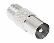 PRZEJŚCIE WTYCZKA ANTENOWA TV - GNIAZDO SAT TYP F   R5850