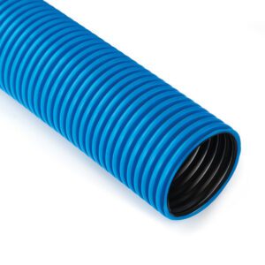 QRK 50-25 FLEX NIEBIESKI RURA OSŁONOWA KARBOWANA DWUWARSTWOWA ZIEMNA HDPE FI50/41 450N/5CM