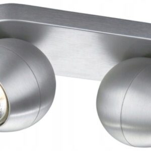 PLANET SILVER MAT CEILING MOUNT NT 2X GU10/50W IP20 ALUMINUM MASSIVE