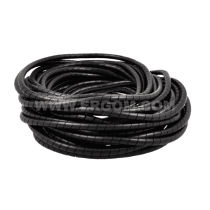 WSN 24 S SPIRAL HOSE 10 MB BLACK