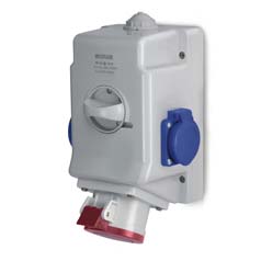 ZESTAW INSTALACYJNY 0-I 16/5 2X Z/U 230V IP54