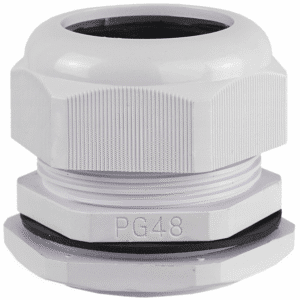PG-48 CABLE GLAND IP68 + POLYAMIDE PA66 NUT GRAY