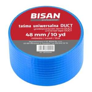 TAŚMA UNIWERSALNA DUCT 48MM/10YD PE NIEBIESKA