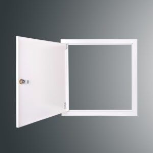 SP DRZWI REWIZYJNE  400X400 ZAMEK BIAŁE