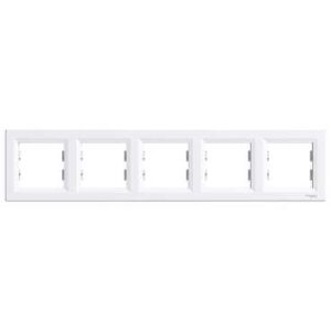 Schneider Electric Asfora, ramka 5-krotna, pozioma, biały, EPH5800521
