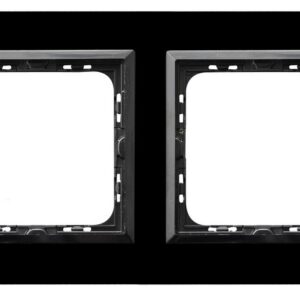 SONATA BLACK/ BLACK GLASS FRAME 2X 4MM