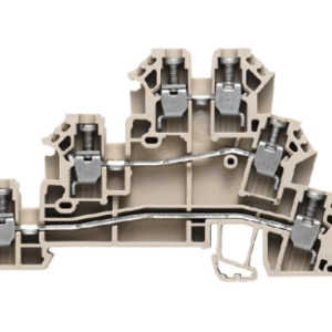DLD 2.5 ZŁĄCZKA PRZELOTOWA 3-PIĘTROWA CZUJNIKOWA  2.5 BEŻ
