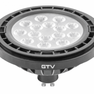 ŻARÓWKA LED SPOT 12.5/77W GU10 230V PRZEZROCZYSTA 830 WW 3000K 1100LM 40ST ES111 CZARNY