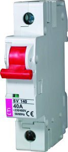 SV 163 ROZŁĄCZNIK IZOLACYJNY 63A 1P 1Z 1M 230/400V AC EVE