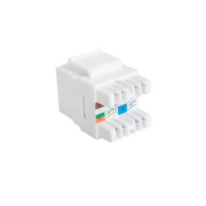 MODUŁ RJ45 KEYSTONE KAT. 6 UTP BIAŁY