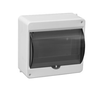 S-8 ROZDZIELNIA PLASTIKOWA NT 8M 1X 8M IP30 140X165X83 DRZWI DYMNE BIAŁY