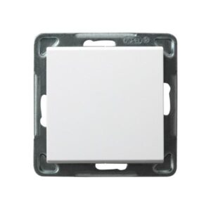 SONATA WHITE MODULE 1-POLE SWITCH SPRING TERMINALS 16AX 250V