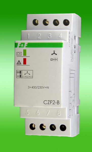 CZF-2B PHASE LOSS SENSOR 10A 1Z 3X400/230V+N AC WITH CONTACTOR CONTROL