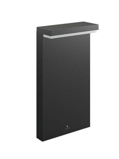 BUSTAN ANTRACYT OPRAWA SŁUPEK OGRODOWY LED 9W WW 2700K 1000LM IP44 ALUMINIUM MASSIVE