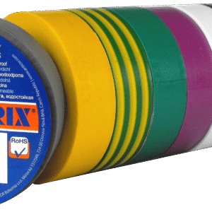 211P 19X20 TAŚMA IZOLACYJNA 19MM 20M PVC MIX MULTIKOLOR
