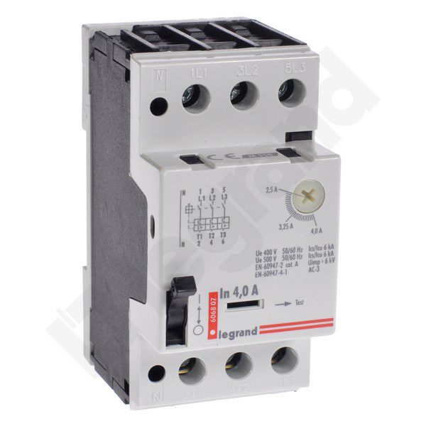 M250 WYŁĄCZNIK SILNIKOWY 4.0A 2.5M 230V AC