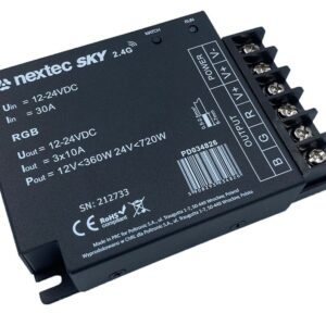 NEXTEC ODBIORNIK-STEROWNIK SKY RGB 12-24V 3X10A