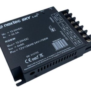 NEXTEC ODBIORNIK-STEROWNIK SKY RGBW 12-24V 4X8A