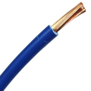 H07V-K LGY 10 BLUE SINGLE-CORE FLEXIBLE CABLE 450/750V REEL CLASS 5