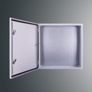 PSH OBUDOWA HERMETYCZNA METALOWA NT  500X500X200 DRZWI PEŁNE Z PŁYTĄ IP65 IK10 SZARY PROFIT SYSTEM