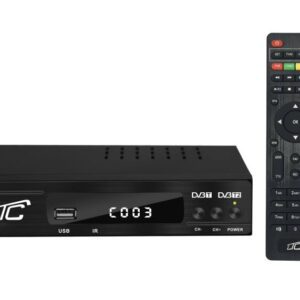 TUNER DVB-T-2 LTC TV NAZIEMNEJ DVB507 Z PILOTEM PROGRAMOWALNYM H.265