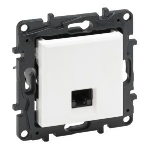 NILOE STEP MODULE WHITE COMPUTER SOCKET 1X UAE 8 CAT.5E UTP