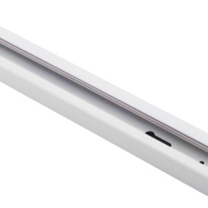 PROFILE RAIL LIGHTING NT 1F 2M IP20 WHITE PAINTED ALUMINUM