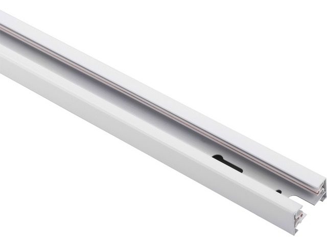 PROFILE RAIL LIGHTING NT 1F 2M IP20 WHITE PAINTED ALUMINUM