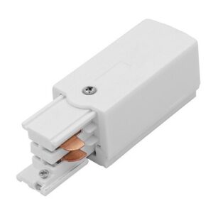 CTLS POWER END CAP RIGHT PE-R T WHITE THREE-WAY POWER END CAP PLASTIC/ COPPER