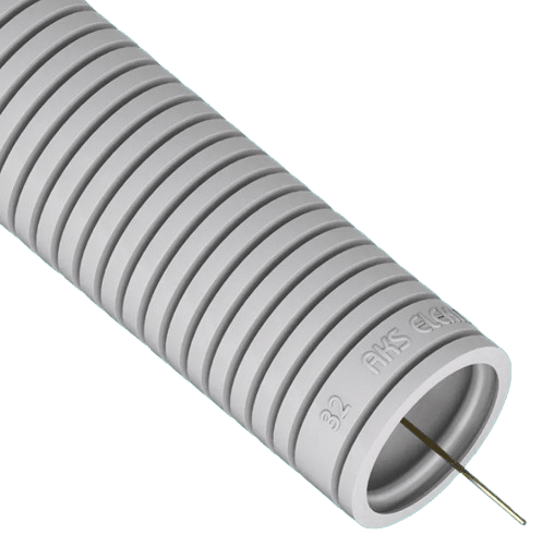 RKGL 32-50 SZARY RURA KARBOWANA PESZEL PP FI32/25 Z PILOTEM 320N HF-FR BEZHALOGENOWA