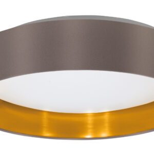 MASERLO CAPPUCCINO/ ZŁOTY/ BIAŁY OPRAWA SUFITOWA PLAFON NT LED 16W WW 3000K 1500LM IP20 STAL/ TWORZY