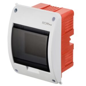 ELEGANT ROZDZIELNIA PLASTIKOWA PT 5M 1X 5M N+PE IP40 IK05 116X156X93 DRZWI DYMNE BIAŁY 0643-10