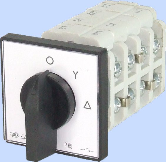 ŁUK 25-22 0-T-G ŁĄCZNIK KRZYWKOWY B/O 25A IP65