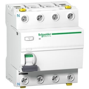 Schneider Electric Wyłącznik różnicowoprądowy Acti9  iID-40-4-30-A 40A 4-biegunowy 30mA typ A, A9Z21440