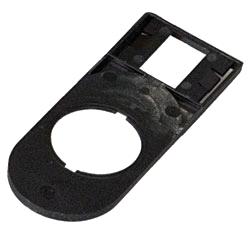 M22S-STDD-X NAMEPLATE FRAME F22 30X75MM BLACK