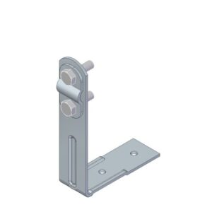 01C UCHWYT DACHOWY KĄTOWY H-130MM. ZS