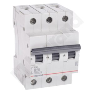 RX3 WYŁĄCZNIK NADPRĄDOWY B 20A 3P 3M 6KA