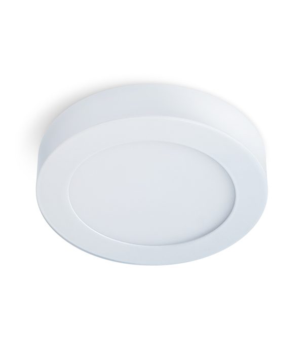 FLAX WHITE LED DOWNLIGHT FIXTURE NT ROUND 18W 830 WW 3000K 1400LM IP20 120ST AL