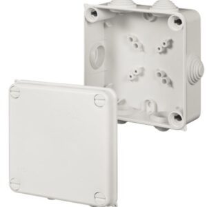 PK-4 PUSZKA INSTALACYJNA NT 135X135X64 IP55 6 DŁAWIKÓW BIAŁY EP-LUX