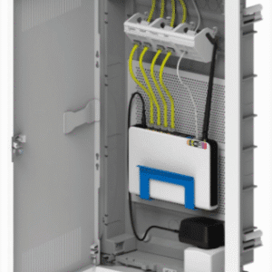 MSF RP ROZDZIELNIA PLASTIKOWA MULTIMEDIALNA PT 42M 3X 12M Z PŁYTĄ IP30 603X358X94 DRZWI METAL BIAŁY