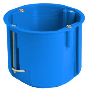 PV 60D PUSZKA INSTALACYJNA PT 1X FI60 58.5MM GIPS GŁĘBOKA NIEBIESKI