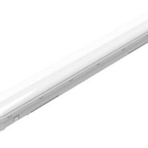 SAW WT008C GRAY HERMETIC LED LUMINAIRE 18W NW 4000K 2000LM IP65 IK08 600MM LED20S PSU STEEL/PC