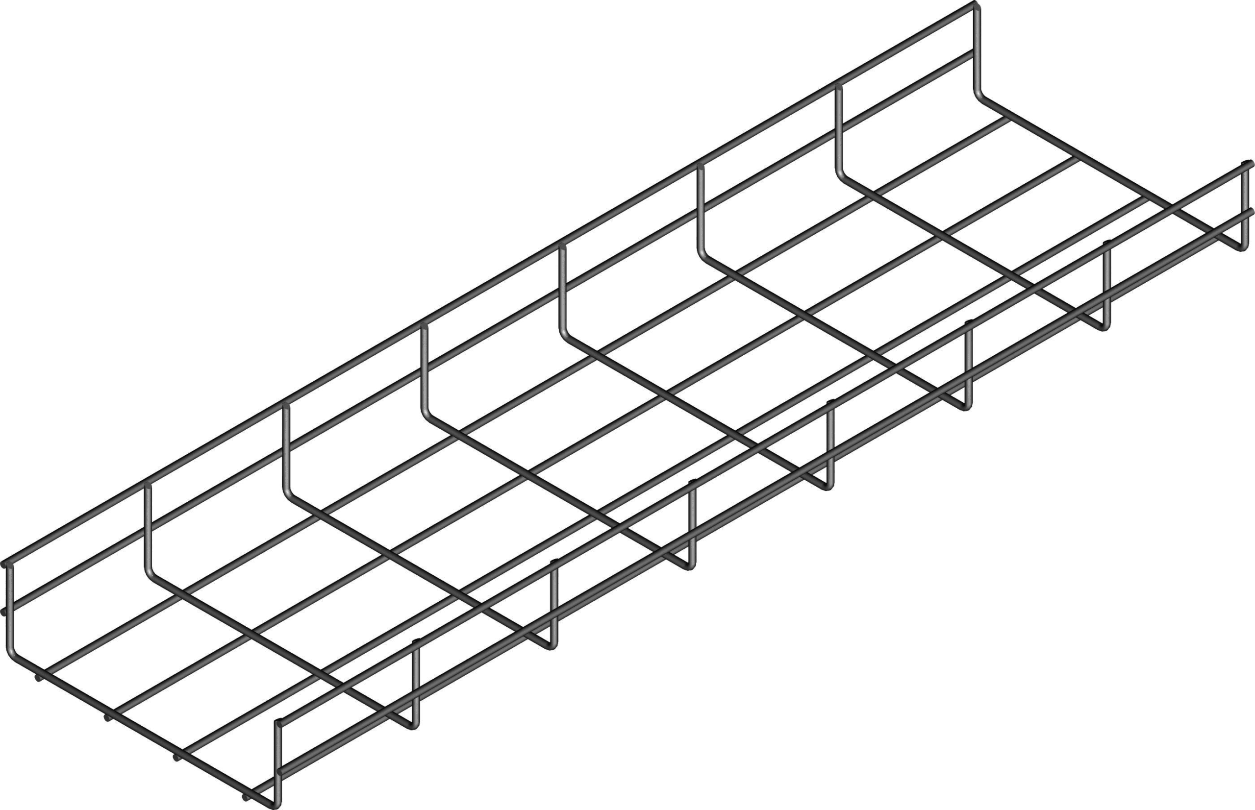 KDS/KDSO100H60/3-E KORYTKO SIATKOWE 100H60 3M 3.8MM KWASOODPORNE 1.4301