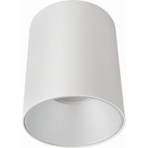 EYE TONE WHITE CEILING SPOTLIGHT TUBE NT 1X GU10/ 10W IP20 PAINTED STEEL/ ABS PLASTIC PROM.