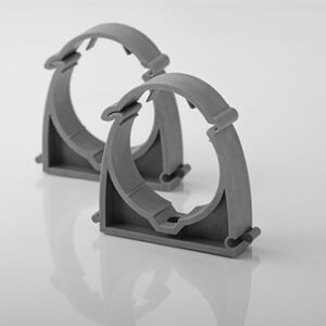 UZHF 16 LOCKABLE NON-HALOGEN HOLDER FI16 GRAY