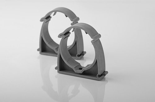 UZHF 16 LOCKABLE NON-HALOGEN HOLDER FI16 GRAY