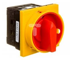 SK40-2.8211P08 40A 0-1 3P ŁĄCZNIK KRZYWKOWY 40A 3P B/O IP65 NAPĘD CZERWONY/ŻÓŁTY ZAMYKANY