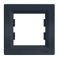 Schneider Electric Asfora, ramka 1-krotna, pozioma, antracyt, EPH5800171