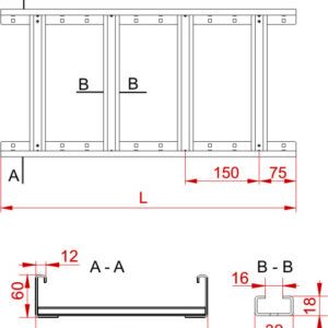 DGOP300H60/3 N DRABINKA KABLOWA 3M 1.5MM