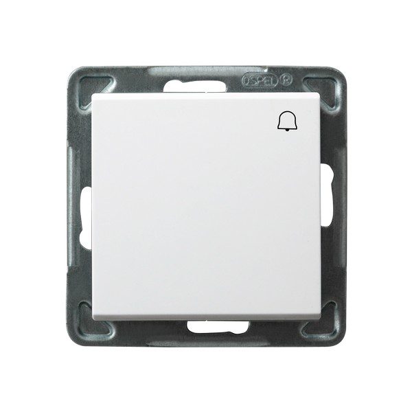 SONATA MODUŁ BIAŁY PRZYCISK "DZWONEK" ZACISKI SPRĘŻYNOWE 10AX 250V